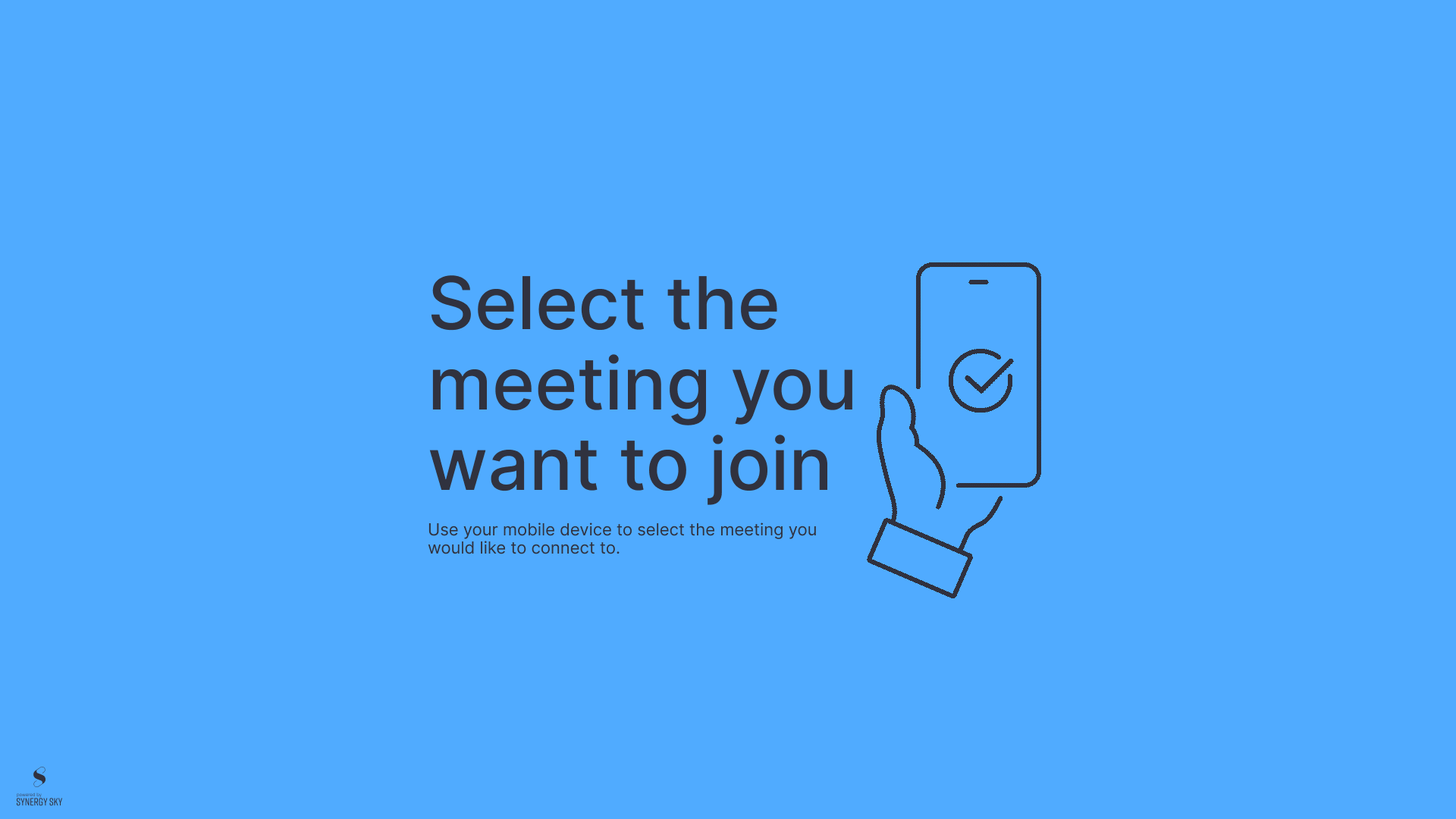 Scan to JOIN – Synergy SKY Support